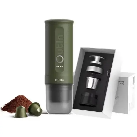 OutIn Nano Portable Espresso Machine with Basket Plus Kit image {11}
