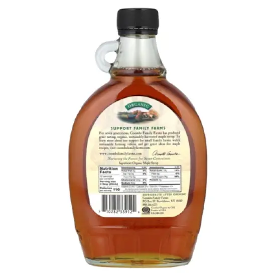 Coombs Family Farms Organic Maple Syrup, 12 fl oz (354 ml) image {1}