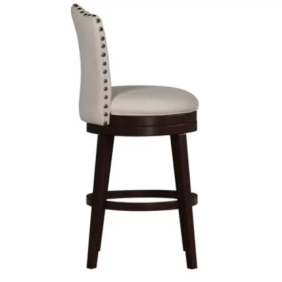 Edenwood Barstool Chocolate/Cream - Hillsdale Furniture image {3}