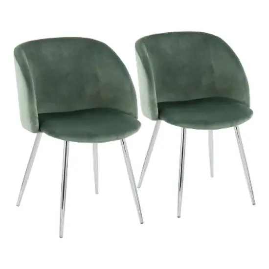 Set of 2 Fran Contemporary Dining Chairs - LumiSource image {17}