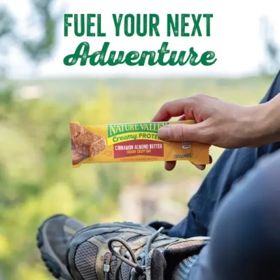 Nature Valley Creamy Protein Cinnamon Almond Butter Bars - 5ct image {4}