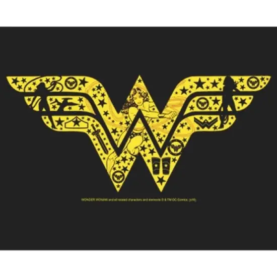 Junior's Justice League Silhouette Logo Festival Muscle Tee image {1}