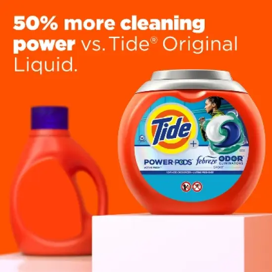 Tide Febreze Odor Laundry Detergent - Sport image {7}