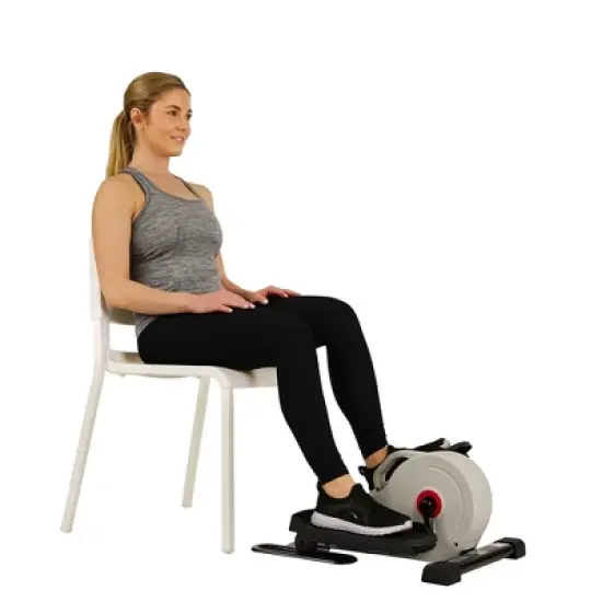 Sunny Health & Fitness Magnetic Under Desk Elliptical Machine image {1}