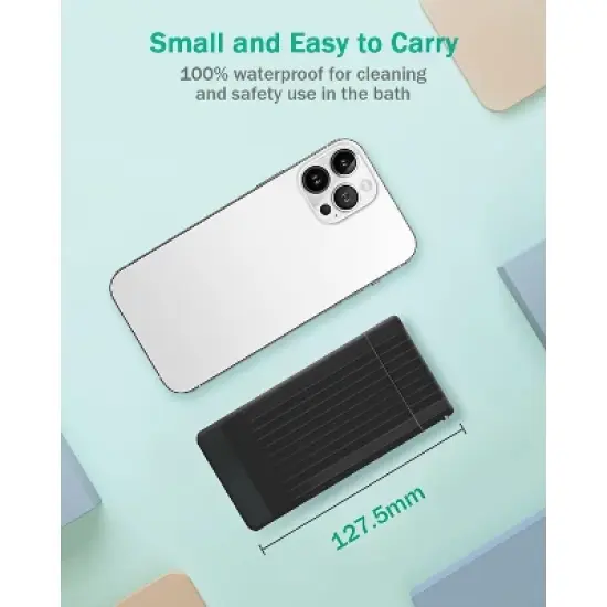 Initio Portable Water Flosser - 4 Nozzle Types, 3 Modes, IPX7 Waterproof, 1100mAh Battery, Essential for Travel Oral Care image {5}