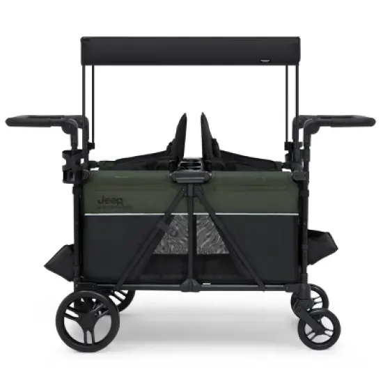 Jeep Aries Stroller Wagon by Delta Children - Black/Green image {8}