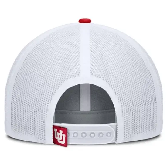 NCAA Utah Utes Structured Mesh Snapback Hat image {3}