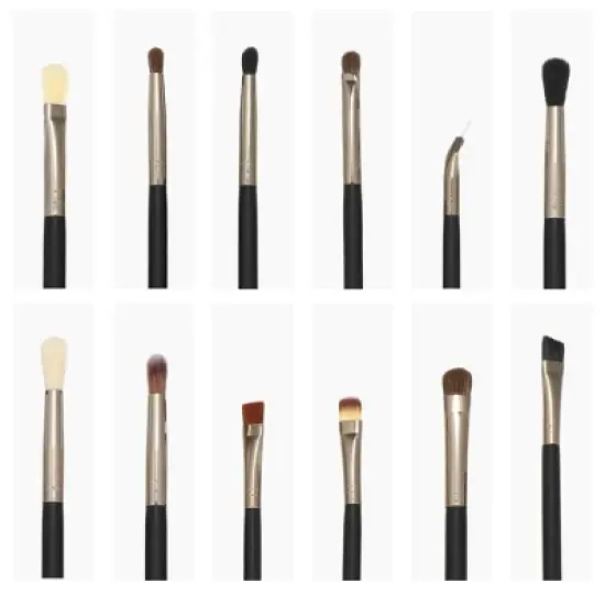 Unique Bargains Eye Makeup Brushes Travel Makeup Brush Set Eyeshadow Eyebrow Eyeliner Makeup Brushes Set 1 Set image {3}