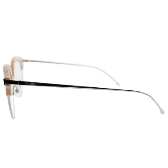 Fendi  V5N Womens Round Eyeglasses Pink Palladium 51mm image {2}