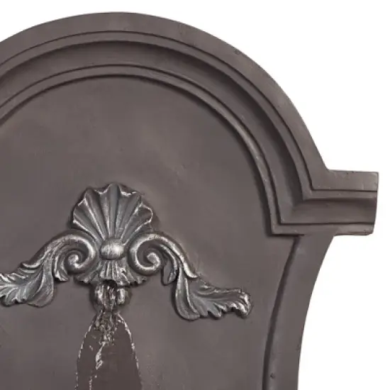 John Timberland Tivoli Grey Ornate Rustic Outdoor 2 Tier Outdoor Wall Water Fountain 33" for Yard Backyard Garden Patio Home Deck Porch House Exterior image {3}