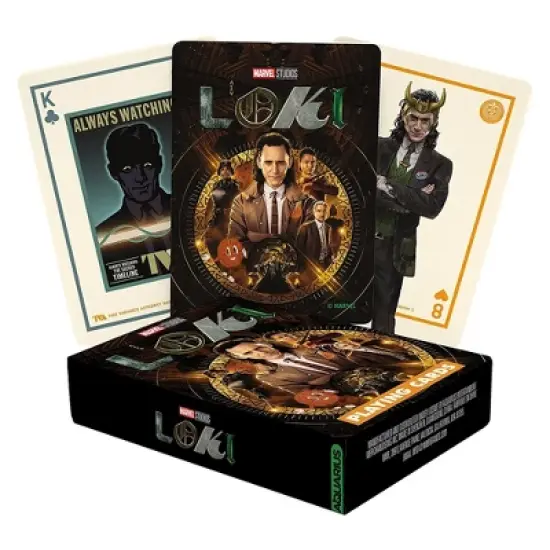 Aquarius Puzzles Marvel Loki Playing Cards image {4}