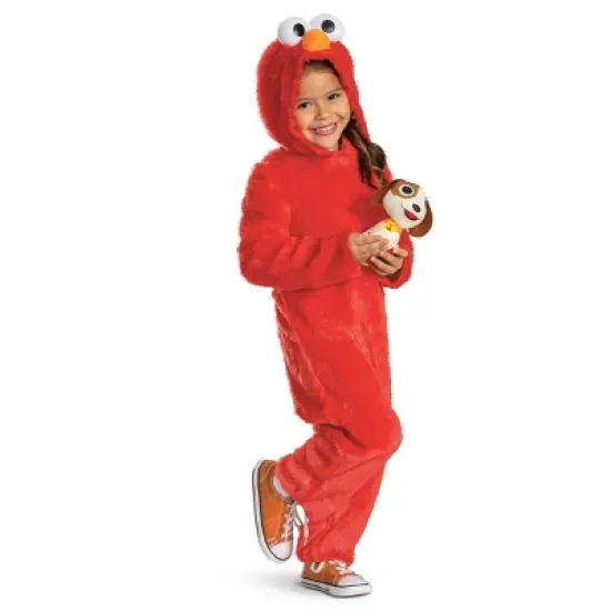 Sesame Street Toddler Elmo with Tango Classic Costume Jumpsuit Red image {4}