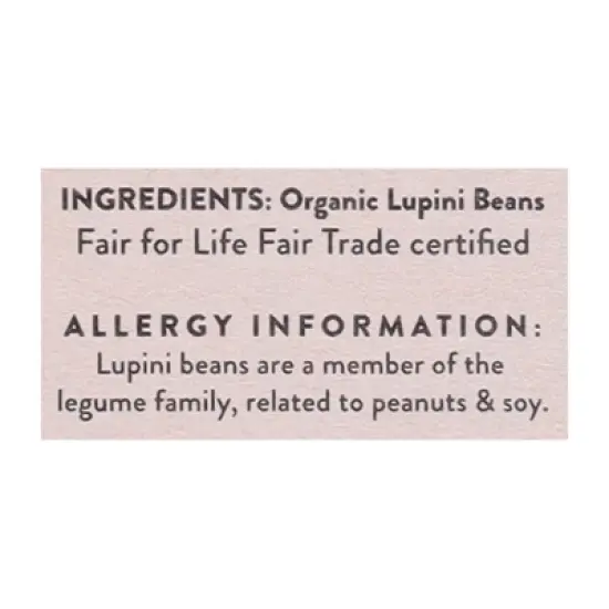 Simpli Lupini Beans - Case of 8/12 oz image {2}