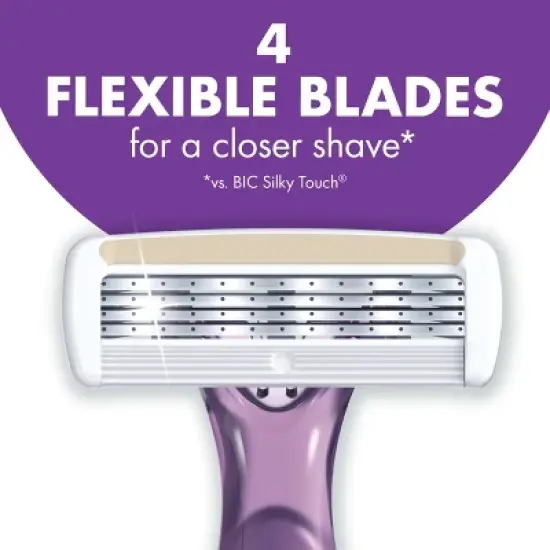 BIC Soleil 4 Escape Women's Disposable 4-Blade Razors - 4ct image {2}