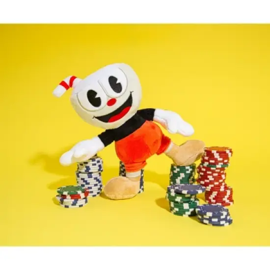 Toynk Cuphead 8-Inch Collector Plush Toy | Cuphead image {3}