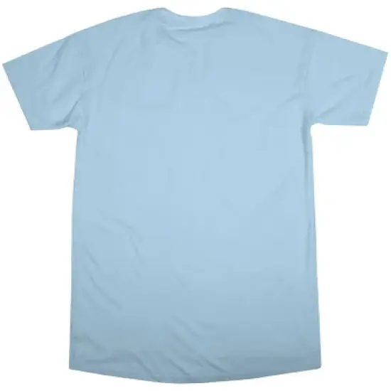 Home Grown Babe Crew Neck Short Sleeve Light Blue Women's Night Shirt image {2}