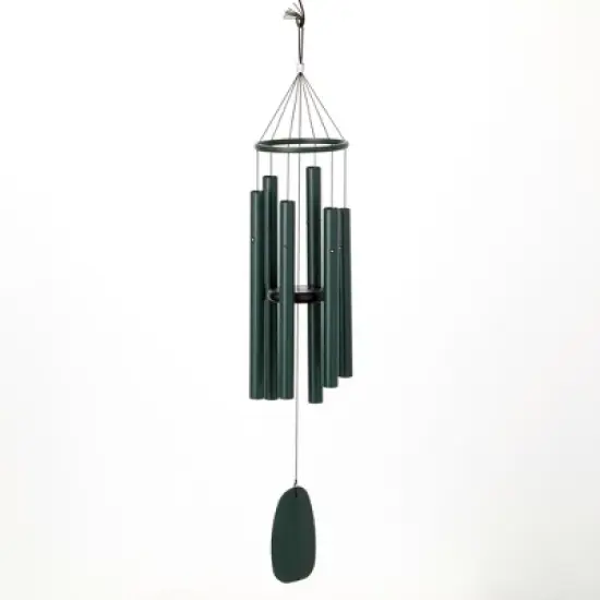 Woodstock Chimes Bells of Paradise Wind Chime Green 32" image {5}