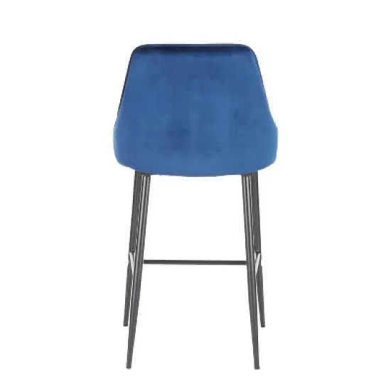 Set of 2 Marcel Contemporary Counter Height Barstools - LumiSource image {4}