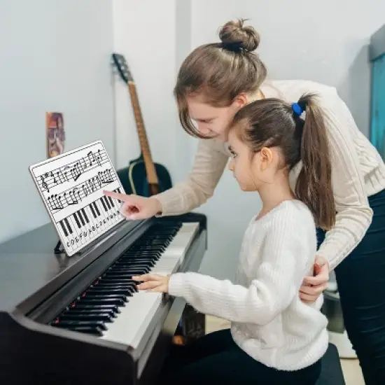 SCRIBBLEDO Piano Practice 11&rdquo;x14&rdquo; Dry Erase Boards 5-Pack image {5}