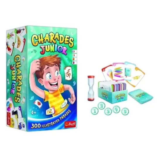 Trefl Charades Junior Game: Creative Thinking for Kids, Includes Board & Pieces, 2+ Players image {2}