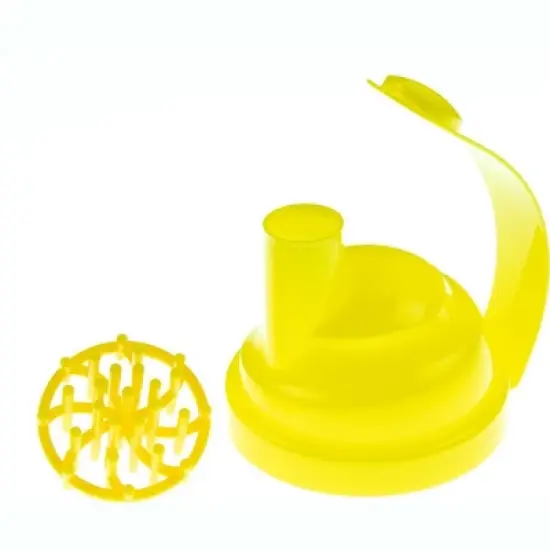 SpongeBob SquarePants Never Skip Leg Day! 28-Ounce Protein Shaker Bottle Clear image {2}