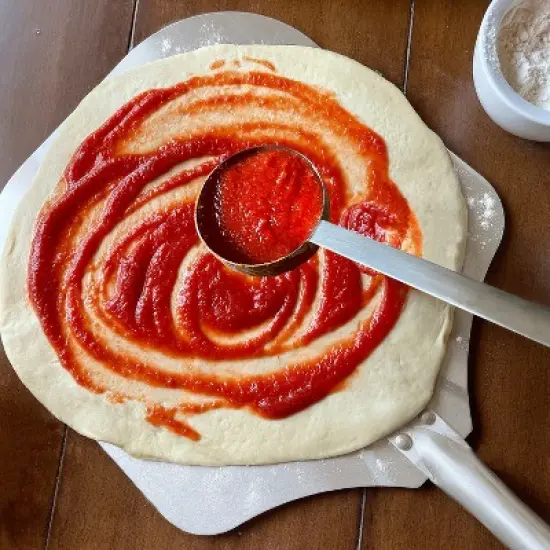 Norpro Stainless Steel Flat Bottom Ladle, 3 Ounce Capacity, Stainless Steel image {5}