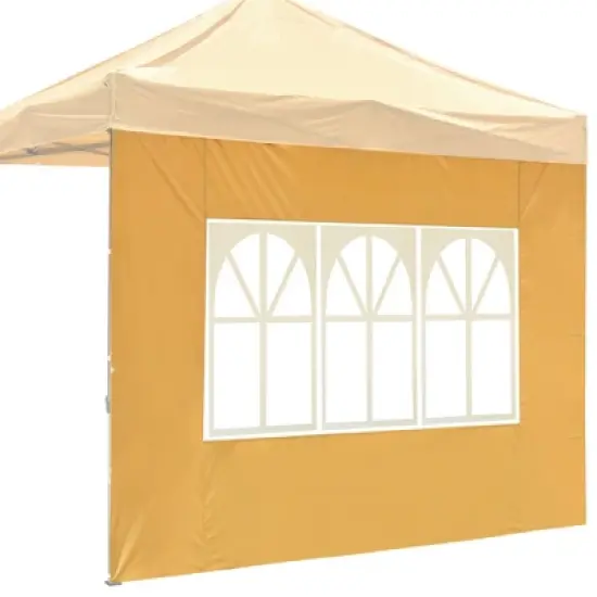 InstaHibit Privacy Window Sidewall UV30+ Fits 10x10ft Canopy Gazebo 1 Piece image {9}