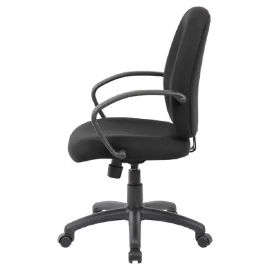 Ergonomic Executive Task Chair Black - Boss image {3}