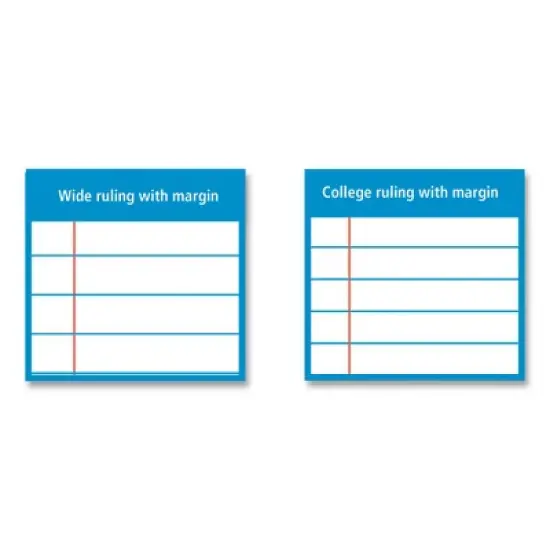 National Composition Book, Medium/College Rule, Black Marble Cover, (80) 10 x 7.88 Sheets image {3}