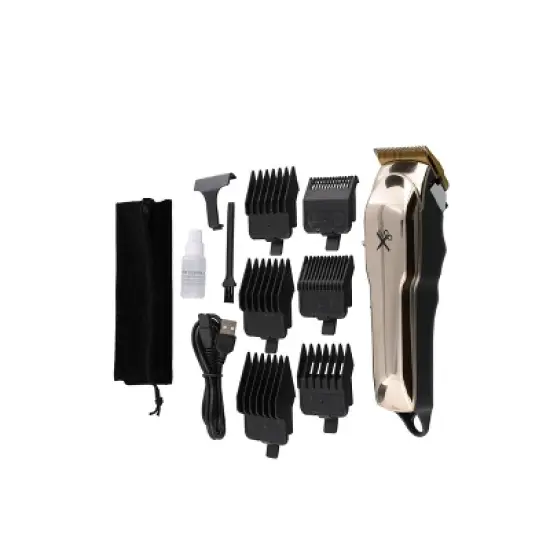 The Cutting Edge LCD Display Rechargeable Cordless Hair Clipper with Ceramic Coated Blades - 12ct image {10}