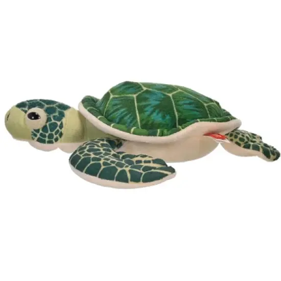 Wild Republic Cuddlekins Mini Green Sea Turtle Stuffed Animal, 8 Inches image {2}