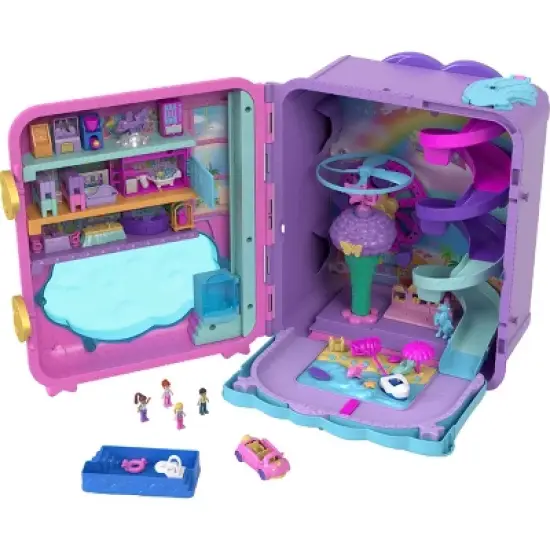 Polly Pocket Dolls Pollyville Resort Roll Away Playset image {3}