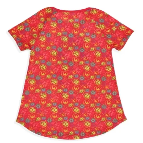 Miraculous: Tales of Ladybug & Cat Noir Girls' Nightgown Sleep Pajama Shirt Multicolored image {4}