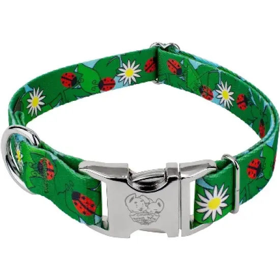 Country Brook Petz Premium Ladybug Picnic Dog Collar image {4}