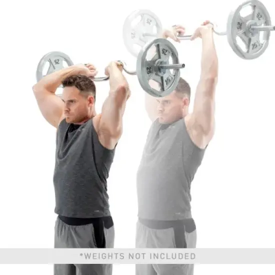 Marcy Tricep-Bicep Solid Combo Weight Bar image {7}