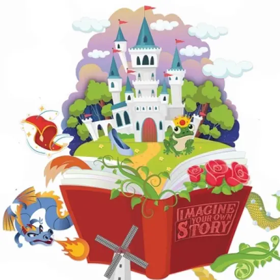 Eureka&reg; Once Upon A Dream Imagine Your Own Story Bulletin Board Set, 30 Pieces image {1}