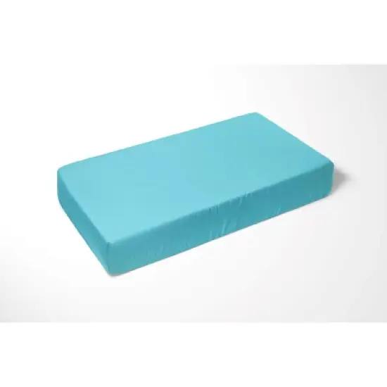 Bacati - Aztec Print Liam Aqua Orange Navy 10 pc Crib Bedding Set with Long Rail Guard Cover image {4}