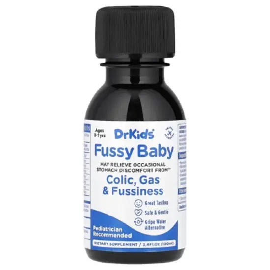 DrKids Fussy Baby, Ages 0-1 Yrs, 3.4 fl oz (100 ml) image {2}