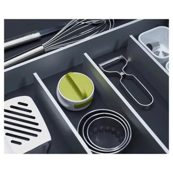 Joseph Joseph Can-Do Compact Can Opener: Manual Stainless Steel, Pressure-Mounted, Small & Lightweight, White image {5}