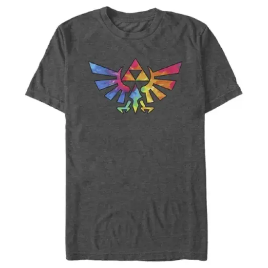 Men's Nintendo Legend of Zelda Tie Dye Crest T-Shirt image {3}