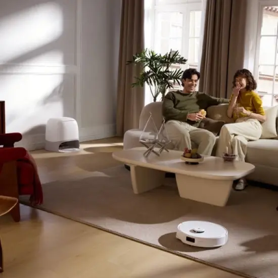 Roborock Qrevo Curv 5A1 Robot Vacuum and Mop with Zero-Tangling Design, FlexiArm Tech & Hands-Free Dock, Auto Mop Lifting, Pet Friendly image {15}