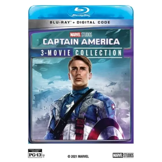 Captain America 3-Movie Collection (Blu-ray + Digital) image {1}