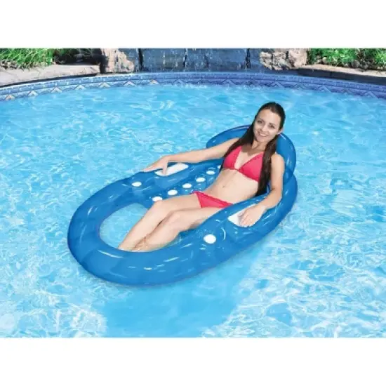 Poolmaster Deluxe French Lounge-Dual Pack Swimming Pool Floats image {2}