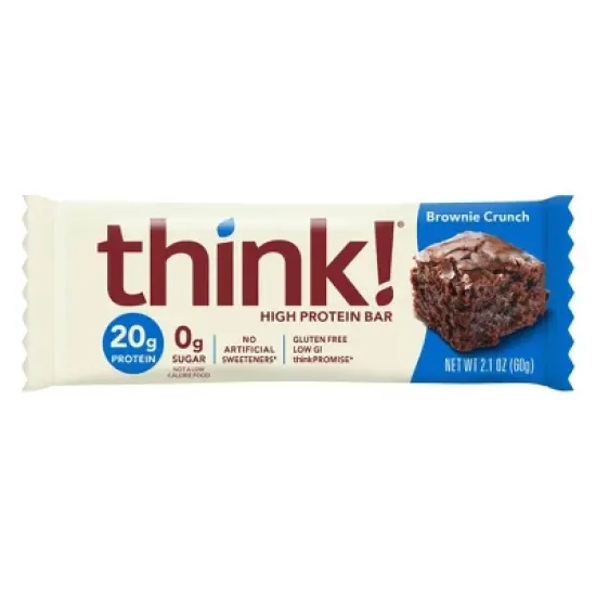think! High Protein Brownie Crunch Bars - 12pk image {2}