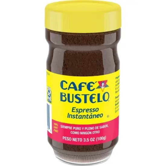 Cafe Bustelo Espresso Style Dark Roast Instant Coffee - 3.5oz image {1}