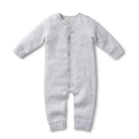 Hope & Henry Baby Jacquard Romper image {5}