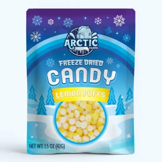 Arctic Farms Freeze Dried Candy Lemon Puffs image {1}