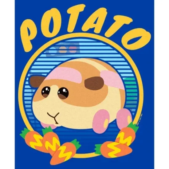 Toddler's Pui Pui Molcar Potato Circle Logo T-Shirt image {1}