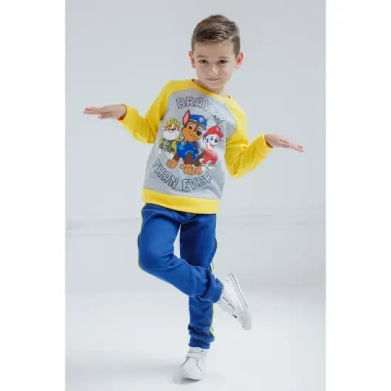 Paw Patrol Rocky Zuma Rubble Marshall Chase Fleece Sweatshirt and Pants Set Toddler image {1}