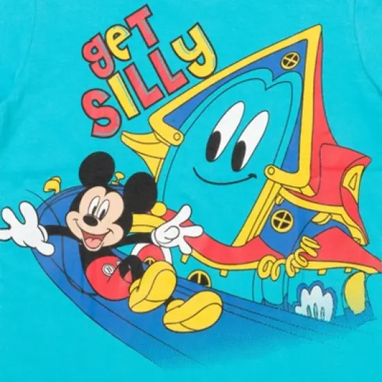 Disney Mickey Mouse 3 Pack Pullover T-Shirts Toddler to Little Kid  image {4}